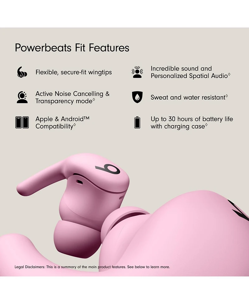 Beats Powerbeats Fit Wireless Noise-Cancelling Earbuds