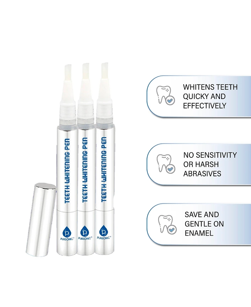 Pursonic The Total Smile Confidence System (3-in-1 Whitening Bundle
