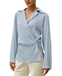 Lilysilk Women's Multipositional Silk Shirt