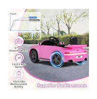 Hongge Kids Electric Ride On Car with Remote Control and Realistic Driving Features