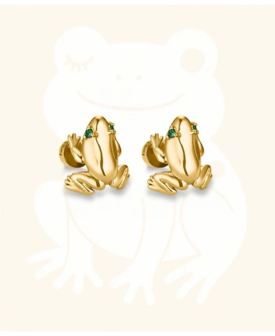 Hey Harper Frog Stud Earrings