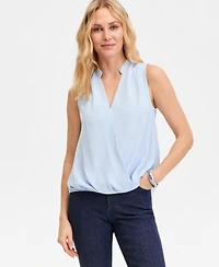 I.n.c. International Concepts Women's V-Neck Sleeveless Top, Exclusively at Macy's