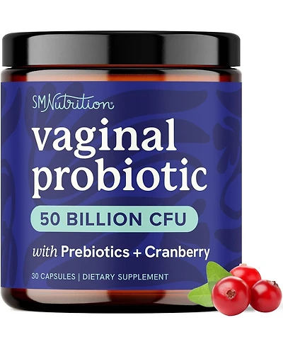 SMNutrition Vaginal Probiotic Capsules, 30ct