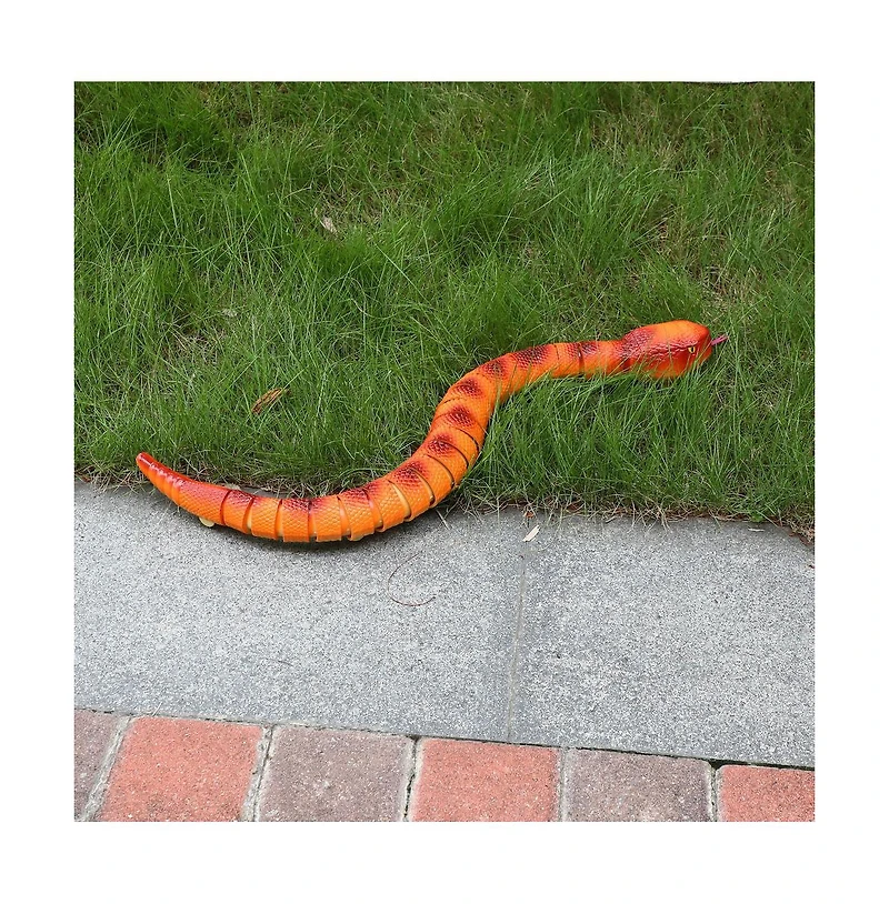 Bruce & Shark 2.4GHz Rc Snake Toy with Realistic S-Slithering | Perfect Prank & Halloween Gift