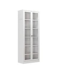 Boyel Living Metal Kitchen Pantry Cabinet - Storage with 5 Adjustable Shelves, Freestanding Cabinet for Kitchen, Living Room