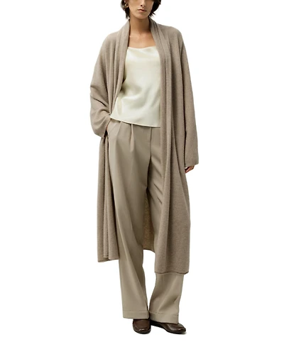 Lilysilk Women's Calf-Length Cashmere Cardigan