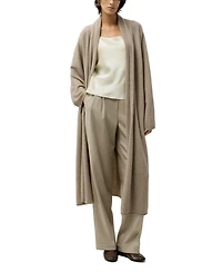 Lilysilk Women's Calf-Length Cashmere Cardigan