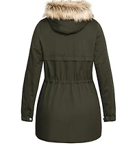 City Chic Women's Explorer Parka