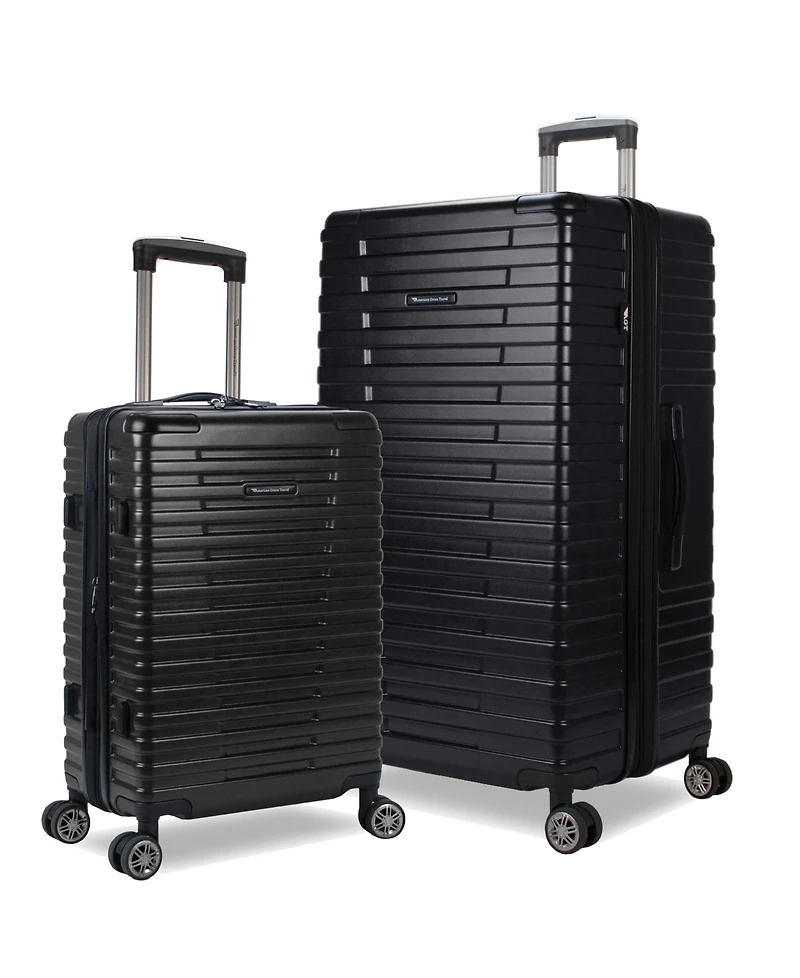 American Green Travel Titan -Pc. Hardside Expandable Spinner Trunk Luggage Set