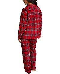 Hunkemoller Women's Flannel Pyjama Top