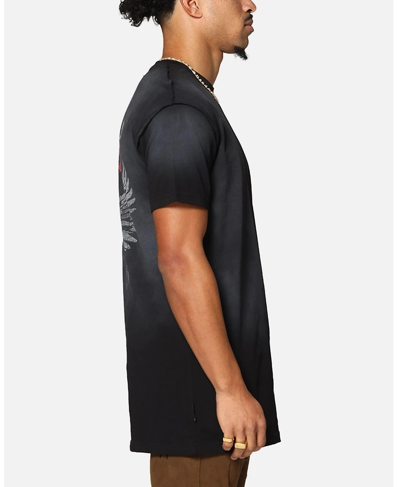 Saint Morta Men's Amorfati Lafayette T-Shirt Sunfade Black