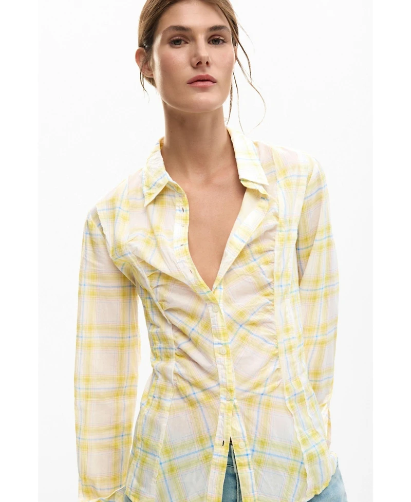Desigual Women's Checkered shirt