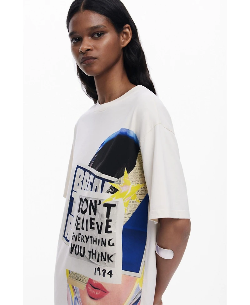 Desigual Women's T-shirt style dress