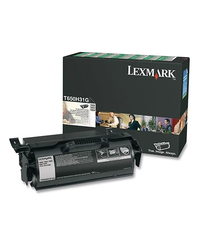 Lexmark T650H31G 21000 Page-Yield High-Yield Toner - Black