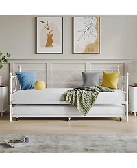 gaomon Twin size Daybed Space Saving, for Living Room, Guest Room