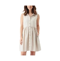 Ripe Maternity Chloe Tencel Dress Sand