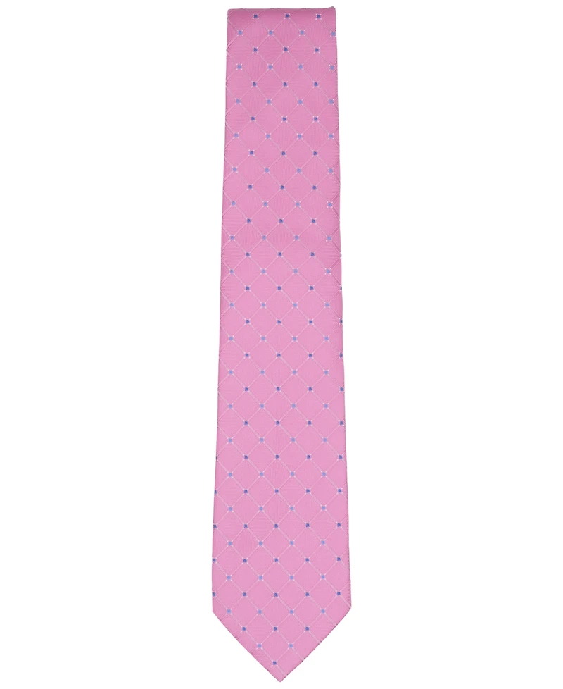Club Room Men's Howell Grid Pattern Tie, Macy's Exclusive