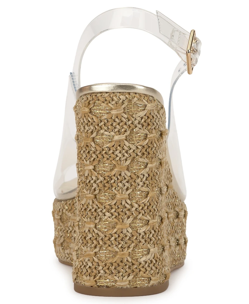 Jessica Simpson Women's Kaliese Platform Peep Toe Sandals