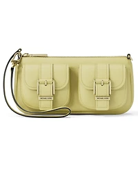 Michael Kors Zoe Small Leather Convertible Slim Shoulder Bag