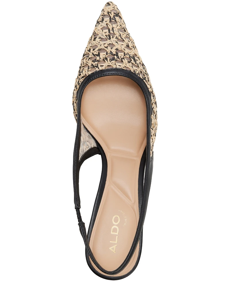 Aldo Women's Calantha Almond Toe Slingback Pumps