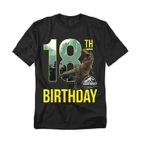 Jurassic Park Men's World 18th Birthday T-Rex T Shirt