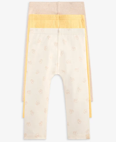 First Impressions Everyday Baby Essentials Boys' or Girl 3-Pack Cotton Pants, Macy's Exclusive