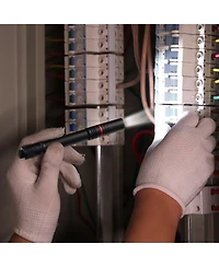 Mecale Rechargeable Led Pen Light, 5.9", 300 Lumens, 3 Light Modes, Adjustable Focus, IP44 Waterproof