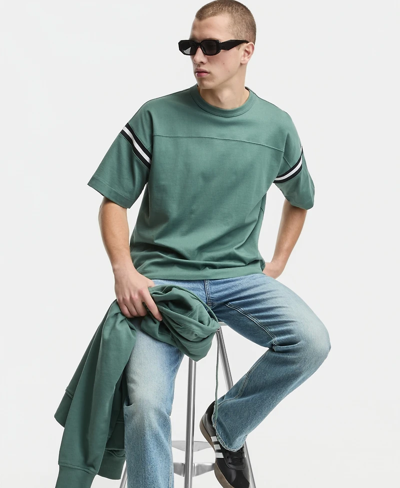 Mode of One Men's Relaxed-Fit Heavyweight Sport T-Shirt, Macy's Exclusive