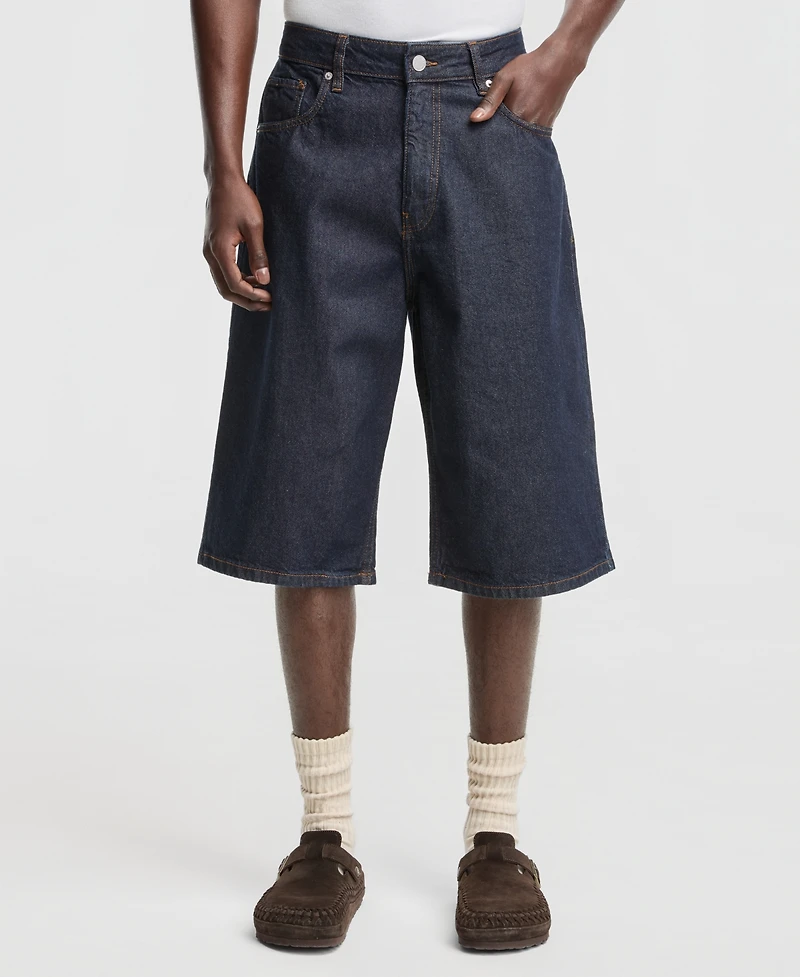Mode of One Men's Relaxed-Fit Highline Jean Shorts, Macy's Exclusive