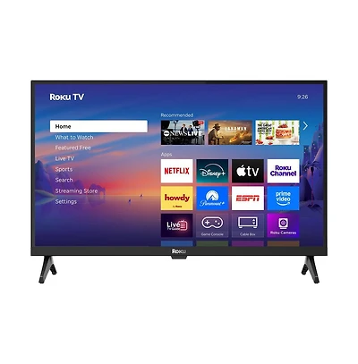 Roku 24" Select Series 720p Hd Smart Tv Hdr Streaming Wi-Fi Voice Control Indoor Entertainment - 24R2D5