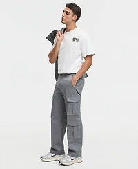 Mode of One Men's Relaxed-Fit Stretch Twill Cargo Pants, Macy's Exclusive