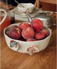 Bordallo Pinheiro Cloudy Butterflies By Claudia Schiffer Salad Bowl