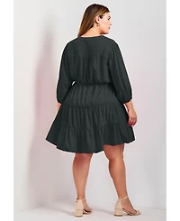 Avenue Women's Tessa Tiered Dress