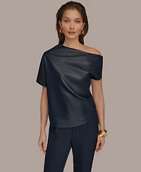 Donna Karan New York Women's Sleeveless Hem Top