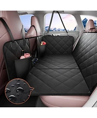 Cozito Dog Car Seat Extender | Hard-Bottom Hammock Bed, Mesh Window, 350 lb Support