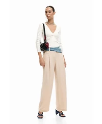 Desigual Women's Hybrid long trousers