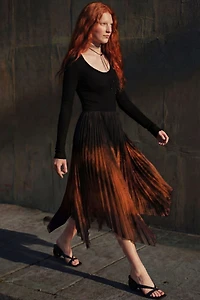 Desigual Women's Fitted midi dress