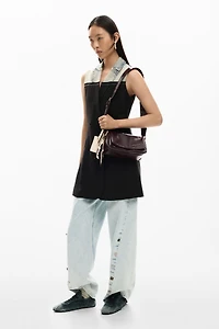 Desigual Women's Small shiny crossbody bag