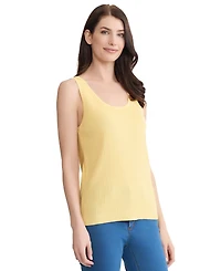 Jones New York Women's Scoop Neck Tank Top