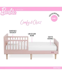 Evolur Barbie Los Altos Toddler Bed Blush