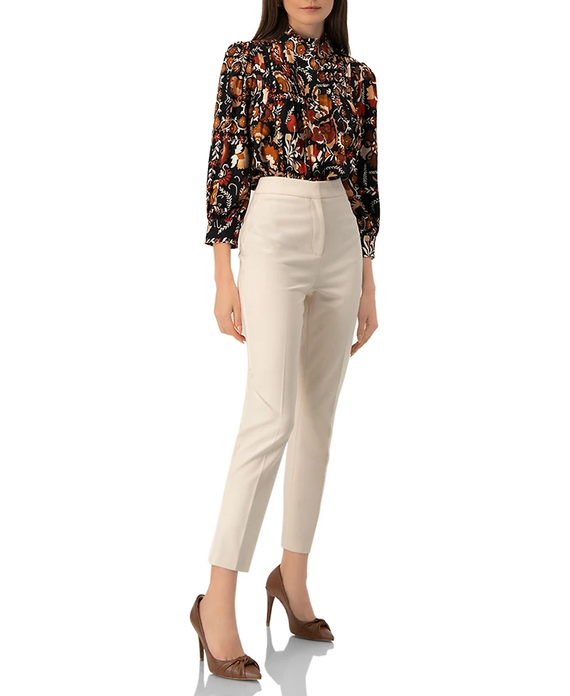 Ivonne Women's Printed Long Sleeve Shirt