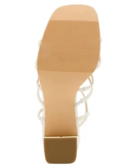 Madden Girl Women's Layla Embellished Strappy Block Heel Sandals