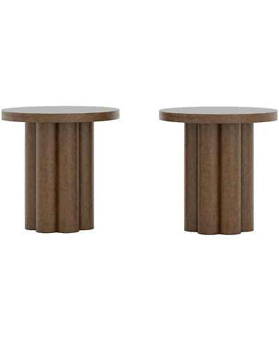 Furniture Santa Cruz 2-Pc. End Table Set