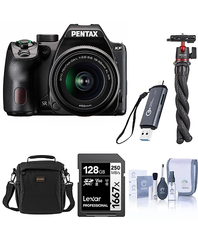 Pentax Kf Dslr Camera with Da L 18-55mm f/3.5-5.6 Al Wr Lens Package