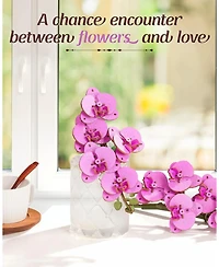 Robotime Wooden Flower 3D Puzzles Adults Artifical Flower Botanical Collection Building Craft Kit