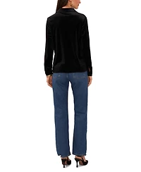 Vince Camuto Women's Button-Down Collar Top