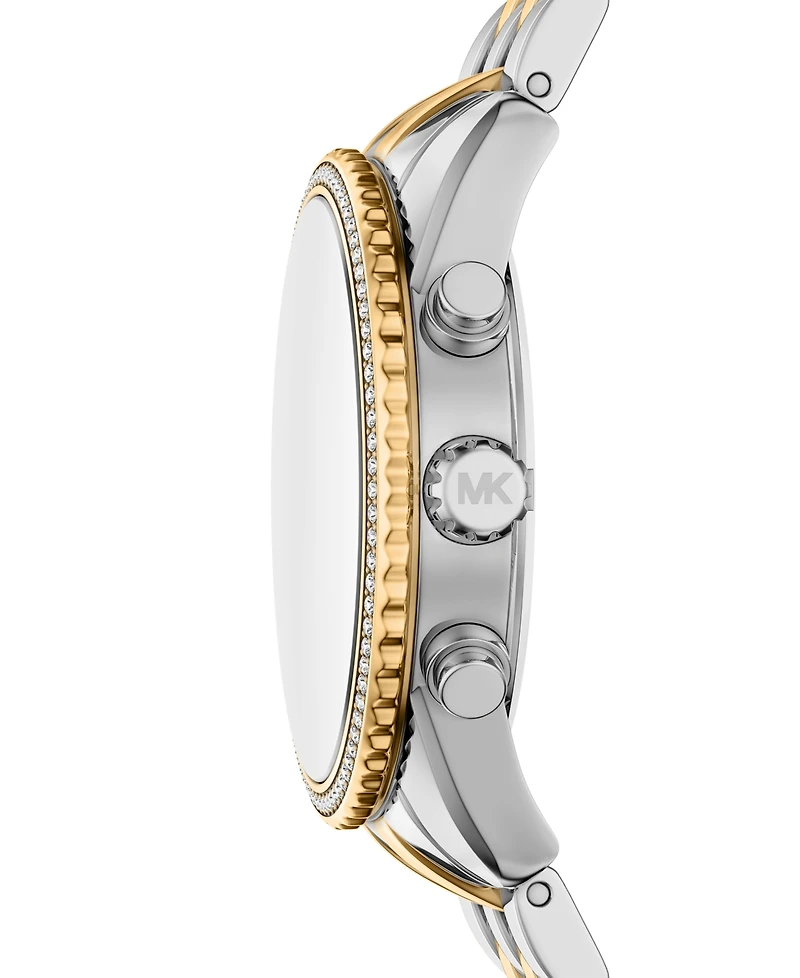 Michael Kors Women's Bryant Chronograph Two-Tone Stainless Steel Watch, 35mm
