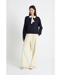 Chinti & Parker Women's Peanuts Polo Sweater