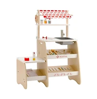 Bruce & Shark Kids Doctor Playset – 22-Piece Pretend Medical Kit with Tools