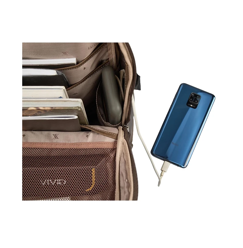 Luxorro Professional Leather Backpack